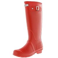 Exotic Identity Original Tall Rain Boots - 7M - Matte Red