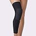 PISIQI Knee Compression Pads Long Leg Sleeve Brace Protection for Basketball, Football & Volleyball (2 Sleeves)
