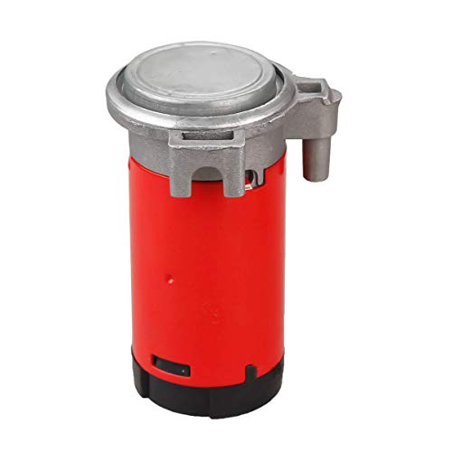 Garberiel 12V 178dB Dual Trumpet Loud Air Horn Universal Loud Car Horn Super Loud Dual Tone Air Horn Set Trumpet Compressor for Car Truck Train Motorcycle Vehicles Boat Claxon Horns
