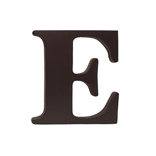 Buy Dark Brown Uppercase Wood Letter E Wall Hanging Online at desertcartUAE