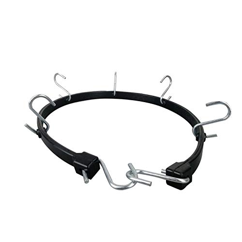 ROBLOCK Adjustable Rubber Tarp Straps 31" Long HeavyDuty Tie EPDM Bungee Cord Down with Crimped