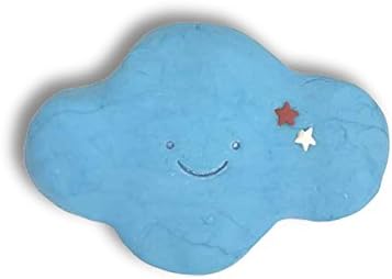 KISHER handmade COTTON CLOUD BUBBLE BAR 120g Bubble Bath All Skin Type Green Lemon Scent Witch Hazel