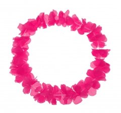 8 Blumenkette Hawaiikette Pink 96 cm