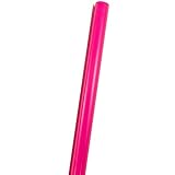 JAM Paper® Solid Color Wrapping Paper - 12.5 Sq Ft - Hot Pink - Glossy Wrapping Paper Roll - Sold Individually