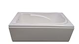 MADONNA Bonn Acrylic Bath Tub with Front Panel - White