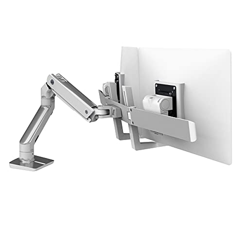 Ergotron HX Dual Monitor Arm, VESA Desk Mount for 2 Monitors Up to