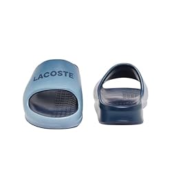 Lacoste Women's Serve Slide, Navy, 7