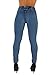 Diamante Style K064– Colombian Design, High Waist, Butt Lift, Levanta Cola, Skinny Jeans In Washed Blue Size 5