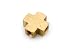 Anderson Metals 06102 Brass Pipe Fitting, Barstock Cross, 1/4" x 1/4" x 1/4" x 1/4" NPT Female Pipe primary