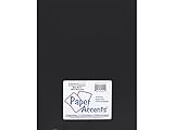 Accent Design Paper Accents Heavy 50pt Chpbrd 8.5x11 Black