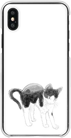 Amazon Co Jp アップル アイフォンx クリアケース Yj158 ネコ 手描き イラスト おしゃれ 素材クリア ノーブランド品 家電 カメラ