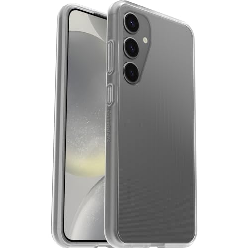 OtterBox React Series Hülle für Samsung Galaxy S24+, stoßfest, sturzsicher, ultraschlank, schützende Hülle, Getestet nach Militärstandard, Transparent