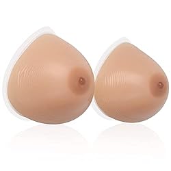 Vollence A Cup Triangle Silicone Breast Forms Fake
