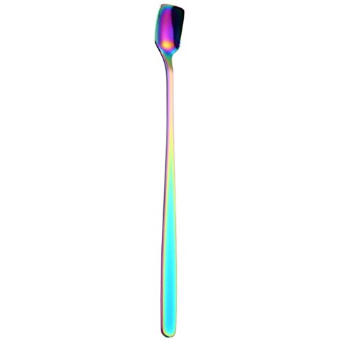 image for NewKelly Colorful Spoon Long Handle Spoons Flatware Coffee Drinking To
