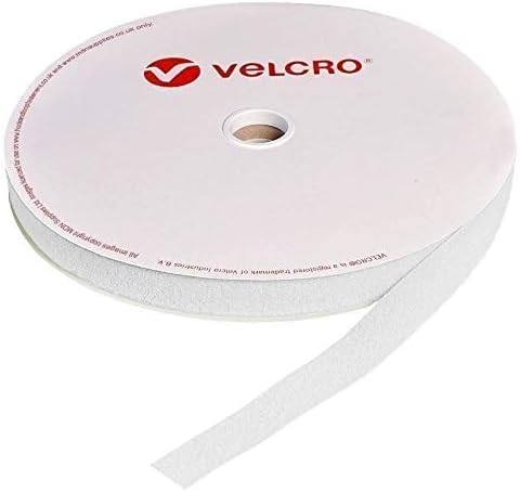 VELCRO Brand 150mm Velcro Sew On Tape White 2m Roll