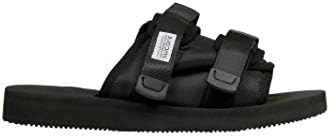SUICOKE Men's OG056CAB001 Black Polyester Sandals