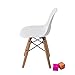 Buschman Store table and two chairs set, 2 armless, White