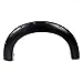 ECOTRIC Wheel Fender Flares for 1999-2007 Ford F250 F350 ABS Wheel Protector Protection Guards Cover - Pocket Rivet Style with Hardware Kit- Black Polyproplylene Surface Finish