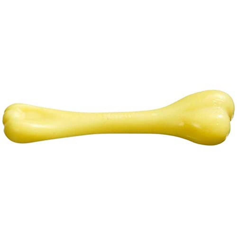 Karlie Flamingo 5345176 Bone Toy 13 cm Nylon Hard Vanilla Scented Dog Chew Toy for Small Breeds Puppies