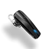 Bluetooth Headset,AiSpeed Lightweight Wireless Earphone Universal Bluetooth Stereo Headphone With Mic In-Ear Earbud for iPhone 6s/5s Se, Samsung Galaxy S7/S6/S5 HTC LG PC Laptop and Other-H23 Black
