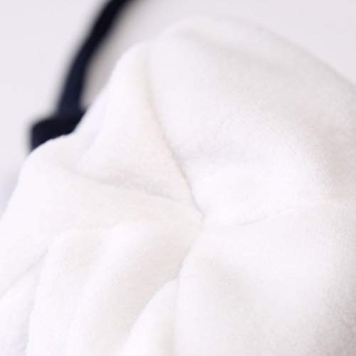 Winter Warm Earflaps Newborn Baby Hat Beanie Infant Toddler Kids Knit Hat Cap with Fleece Lined Unisex for Baby Boys Girls (M / 12-36 Months, Navy Blue)