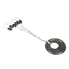 Tanchen-100PcsPack-6-in-1-Cylinder-Shaped-Float-Stop-Fishing-Rubber-Stopper-Bobber-Sinker