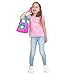 JOYIN Princess Purse Toy Set, Little Girl Purse with Smart Phone, Keys, Credit Cards, Makeup, Pretend Play Purse Set, Dress Up Girl Toys for Kid Toddler Present Birthday Party Favors