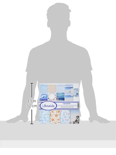 Reminisce SES-200 Seaside Collection Kit, 12" by 12", Multicolor