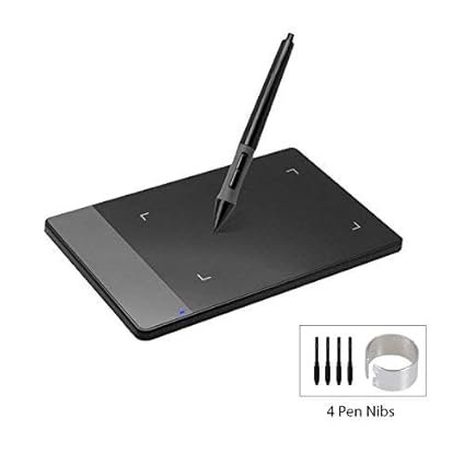 Huion 420 Nero 4 Per 223 Pollici Osu Tavoletta Grafica Tavoletta Da Disegno Tavoletta Per Firma Per Mac E Pc Windows