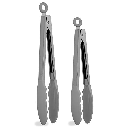 image for Country Kitchen Stainless Steel Silicone Tipped Kitchen Food BBQ and C