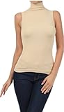 D&K Monarchy Sleeveless Ribbed Turtleneck Top U.S. Junior Size