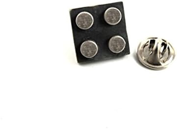 2x2 Building Block Lapel Pin