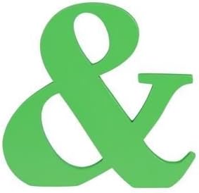 Amazon Com Contemporary Large 6inch Wooden Letters Free Standing