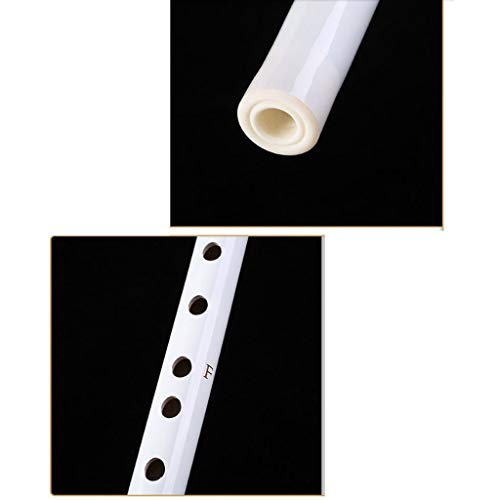 Zyj Beginner Flute Jade Flute Ancient White Jade Bamboo Flute Adult Children G F Tune Musical Instrument - Thumbnail 2