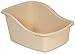 Petmate Plastic Hi-Back Cat Litter Pan, Jumbo, Assorted colors