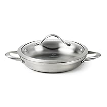 Calphalon Contemporary Stainless Special-Value 10-Inch Everyday Pan with Glass Lid