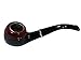 Gentlemen's Real Smoking Pipe Tobacco Half Bent Billiard Stem Costume Prop