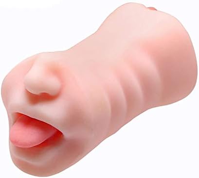 Lightness Adult ŝe-x Toys Double Tunnels Silicone Mouth Vágǐnálnél Māsturbātǐón Artificial Vágǐnálné Adult ŝe-x Toys for Men Male Masturbate Tshirt,As Picture KAHDA