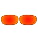 Replacement Fire Red Polarized Lenses for Oakley Square Wire 2.0 Sunglasses