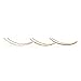 PINJEAS Ear Climber Earrings hHandmade Crawler Bar Pins Sweep Long Oorbellen Minimalist Gift Ear Clip Cuff Earring (silver)