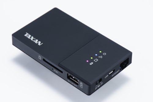 TAXAN MeoBank SD Wireless SD Card Reader and WiFi Router