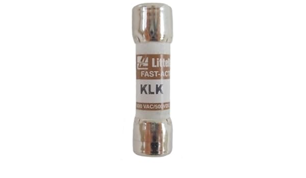 Amazon Com Littelfuse Klk003 Fuse 3a 600vac Klk Series Fast