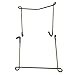 Xinlinke Lot5 10-Inch Large Invisible Plate Wire Hanger Wall Holders with Protective Rubber Cover for 9