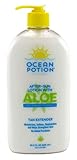 Ocean Potion After Sun Lotion with Aloe Tan Extender, 20.5 Ounce Bottle, Pack of 2
