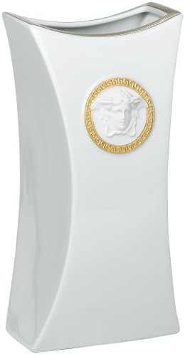 Versace by Rosenthal Gorgona 9 1/2-Inch Porcelain Vase