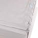 QuickZip Crib Sheet Set - Faster, Safer, Easier Baby Crib Sheets - Includes 1 Wraparound Base & 1 Zip-On Crib Sheet - Gray 100% Cotton - Fits All Standard Crib Mattresses
