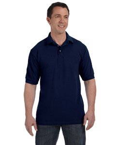 Hanes Men's Cotton Poly Welt Collar And Cuffs Short Sleeve Pique Polo Shirt