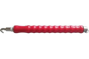 Zeluga 23-363 Heavy Duty Automatic Rebar Wire Twister Tool | Galvanized Steel |, Pull Tie Wire Twister with Ergonomic Rubber 