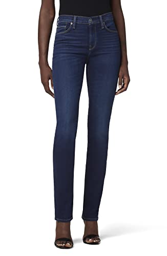 Hudson Women's Nico Mid-Rise Straight Leg Ankle Jean, Requiem, 34