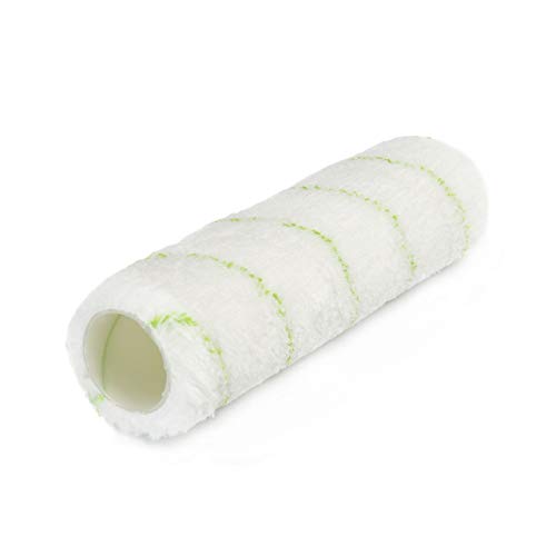 Microfiber Paint Roller Covers 9 Inch (10 Pack - Professional Grade) 3/8" Nap - Compatible with Most Standard Size Paint Rollers - Thumbnail 2